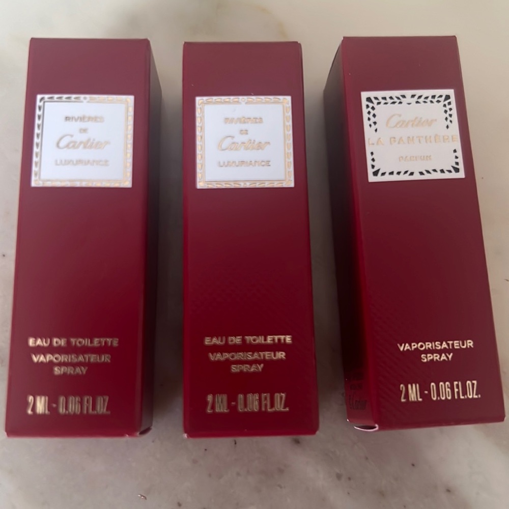 Cartier Perfume samples